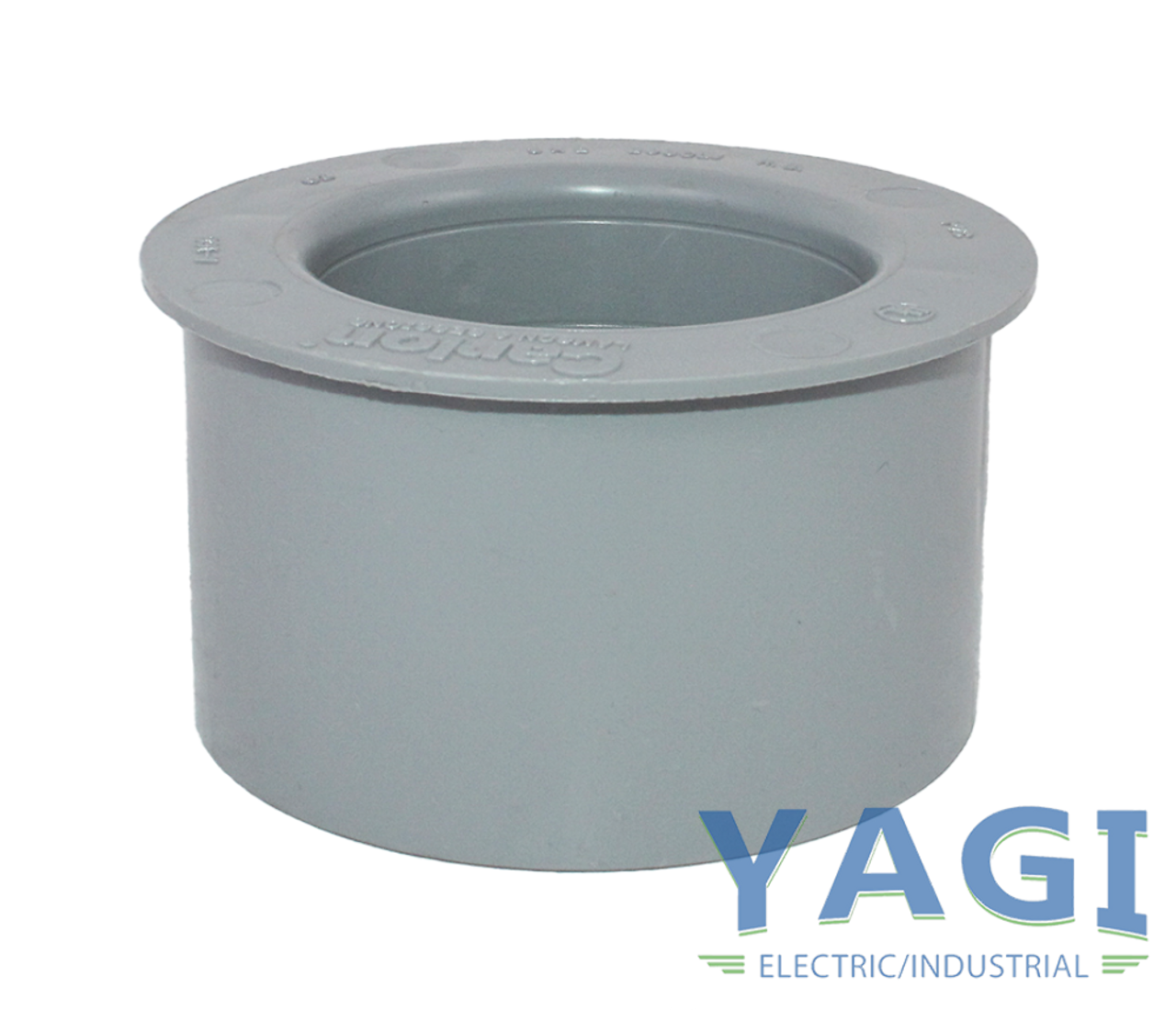 Carlon E950LJ Reducing Bushing 3 to 2 Inch PVC Gray Use W/Sch 40 and 80 Conduit