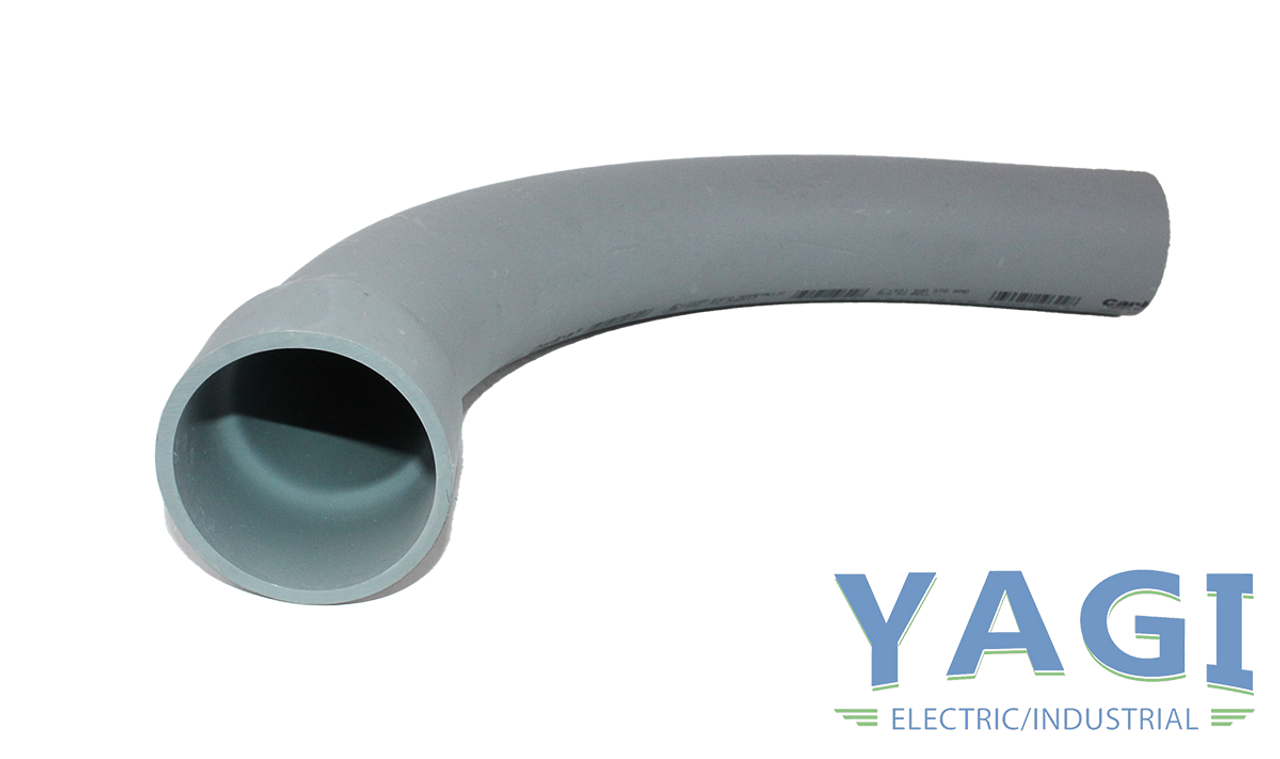Carlon UA9AJB 90 Degree Elbow 2 Inch PVC Bell End