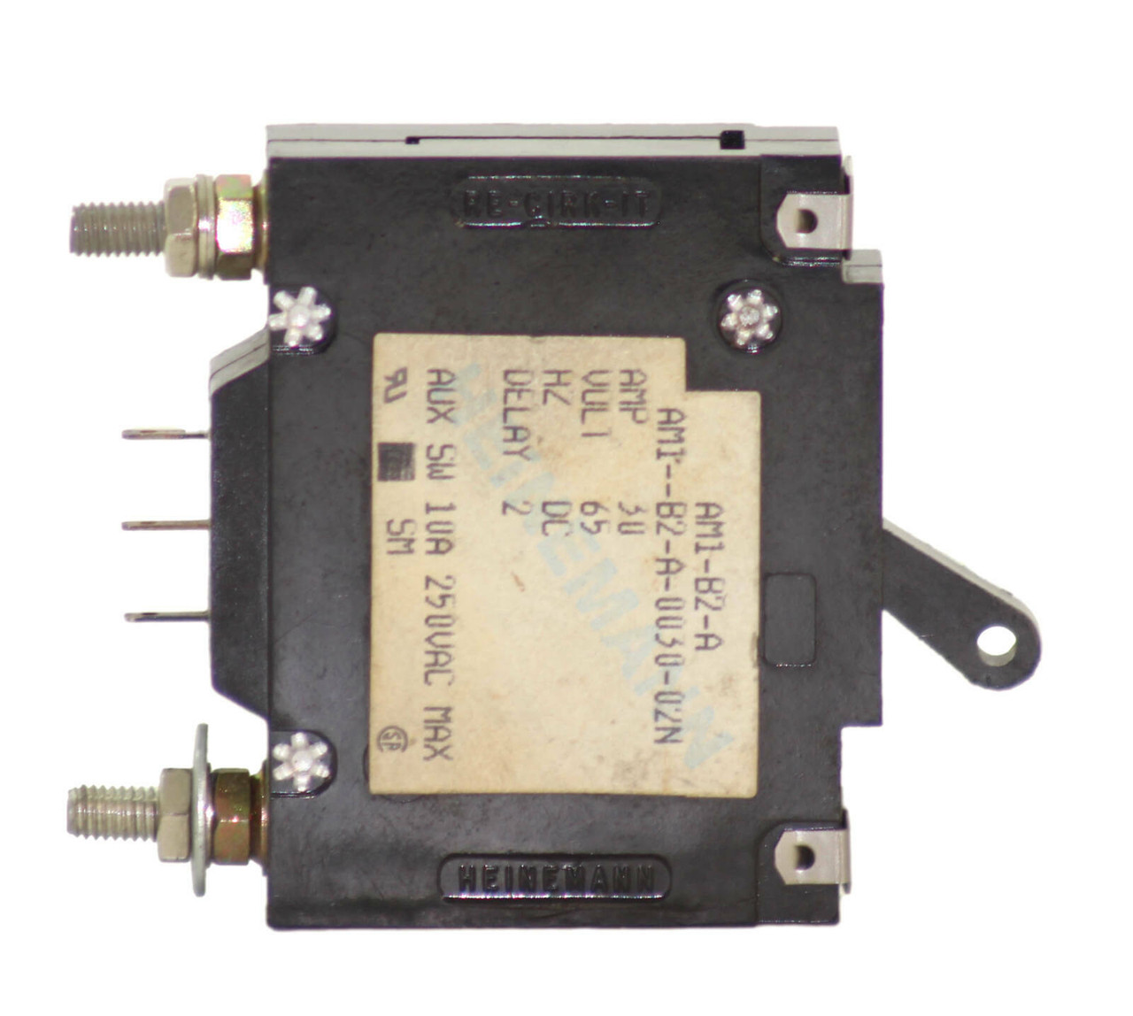 Heinemann AM1-B2-A Breaker 30A 65V Single Pole AM1-B2-A-0030-02N