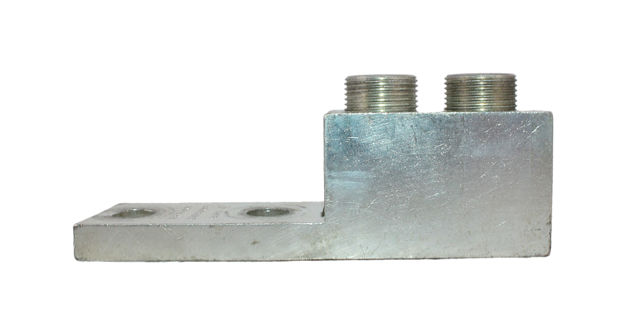 Ilsco D1474 Mechanical Lug 2 Ports 2 Hole 250-750MCM AL9CU