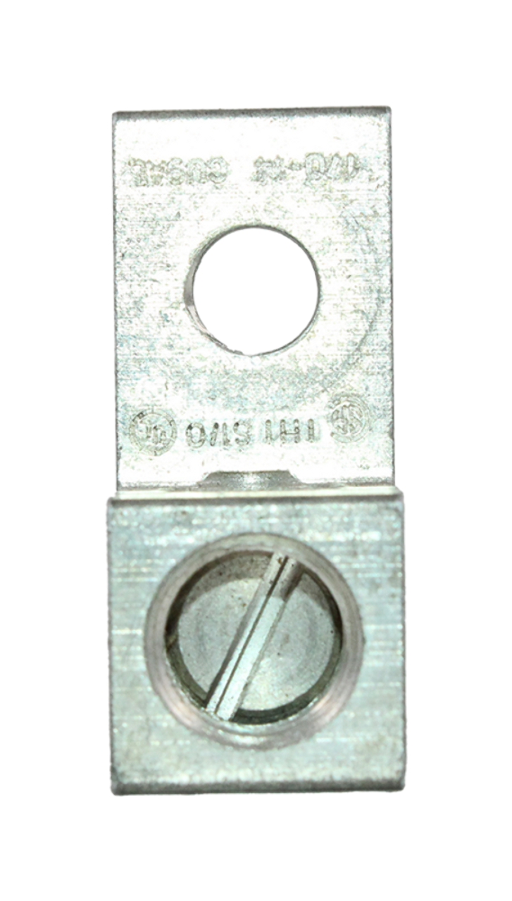YAGI IH1-S1/0 Aluminum Mechanical Lug 1/0-14 AWG 1 Port 1 Hole