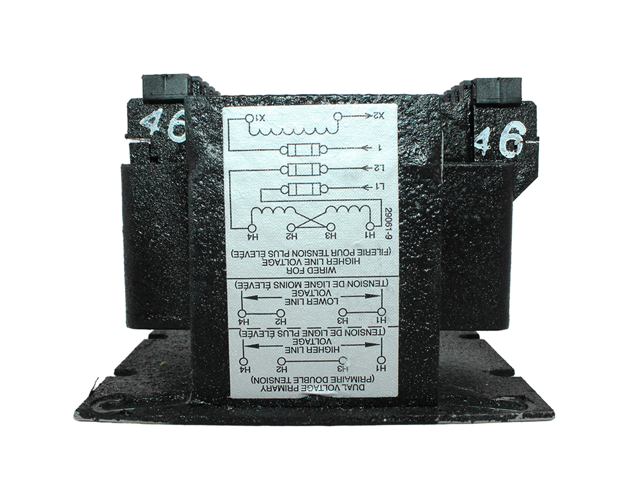 Allen-Bradley 1497-B-BASX-0-N-M Transformer 0.08kVA Pri: 240/480V Sec: 120V