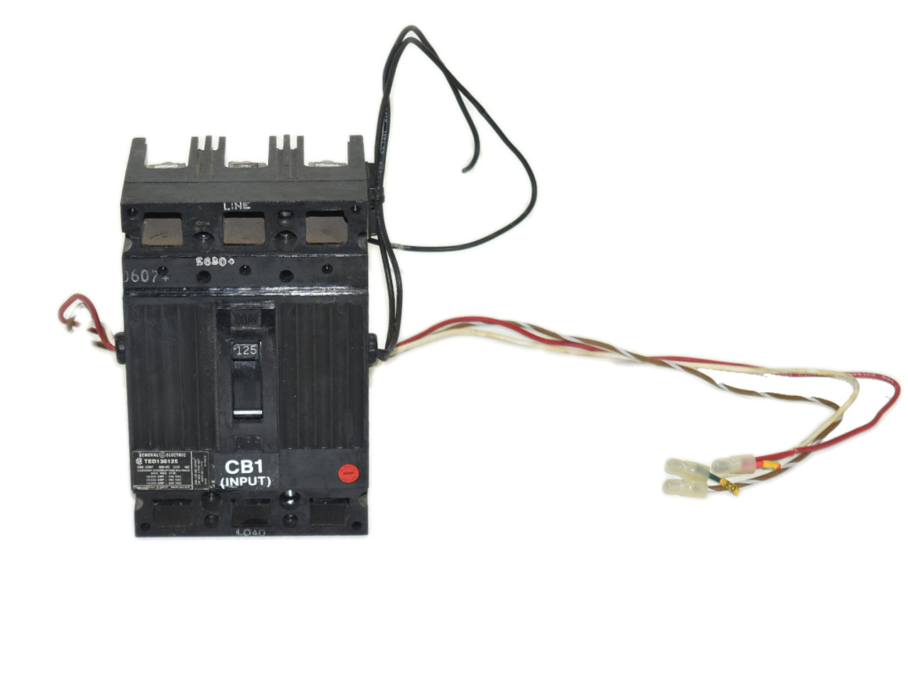 General Electric TED136125 Breaker 125A 600V 3P