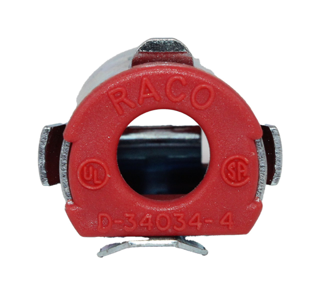 Raco D-34034-1 Straight Conduit Connectors 3/8 Inch Zinc/Galvanized