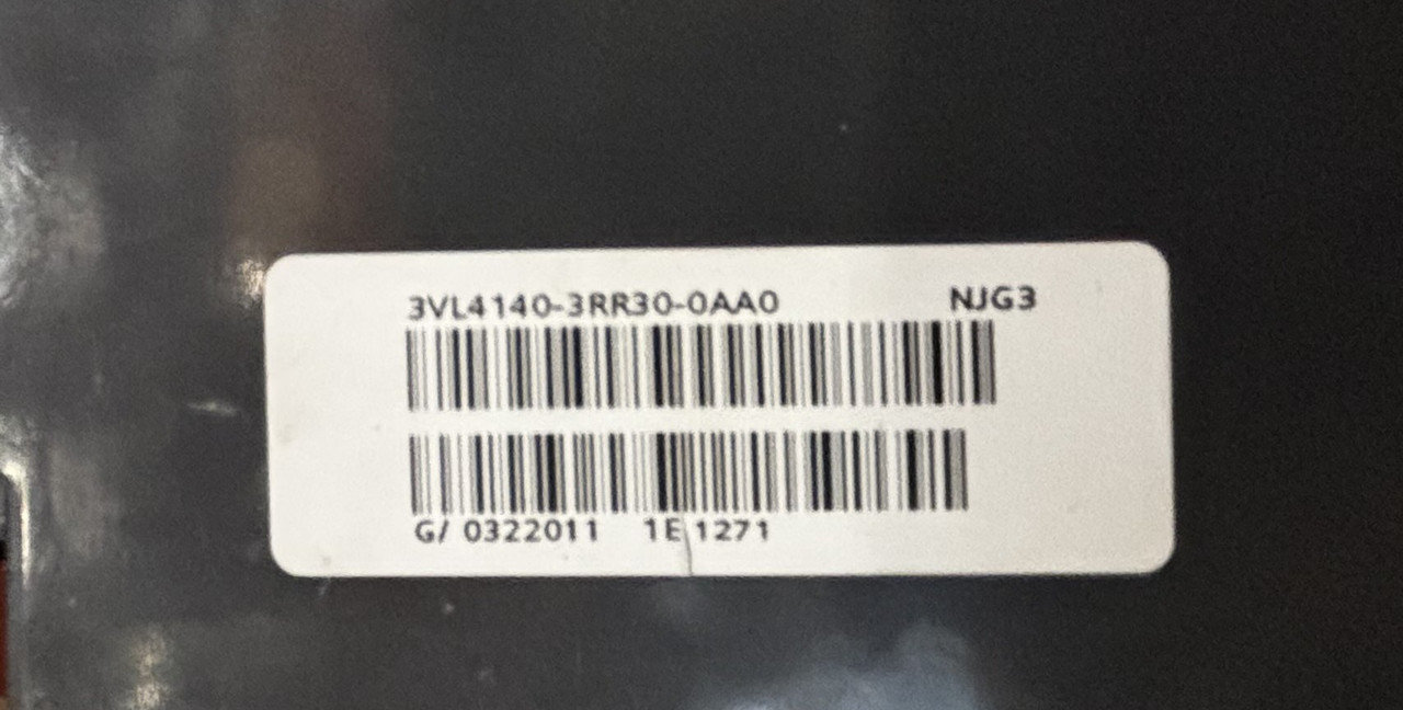 Siemens HJX3P400F 3VL4140-2GE33-0AA0 Circuit Breaker | 400A | 3-Pole | 690V AC | Thermal Magnetic | Molded Case Siemens HJX3P400F 3VL4140-2GE33-0AA0 Circuit Breaker | 400A | 3-Pole | 690V AC | Thermal Magnetic | Molded Case