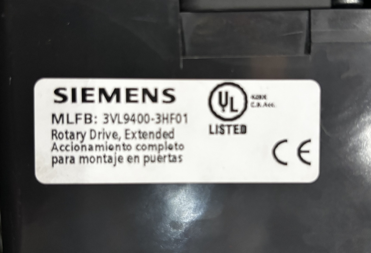 Siemens HJX3P400F 3VL4140-2GE33-0AA0 Circuit Breaker | 400A | 3-Pole | 690V AC | Thermal Magnetic | Molded Case Siemens HJX3P400F 3VL4140-2GE33-0AA0 Circuit Breaker | 400A | 3-Pole | 690V AC | Thermal Magnetic | Molded Case