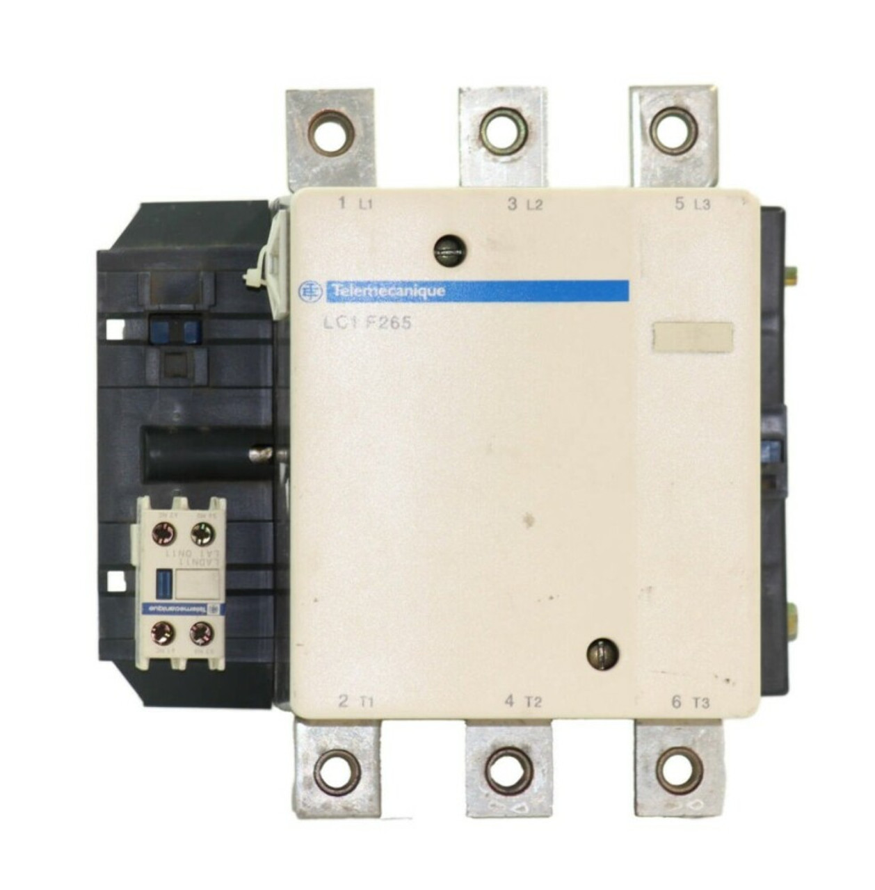 Telemecanique LC1F265S121 Contactor - 285A 600V 3Ph w/24V Coil LX4FH024