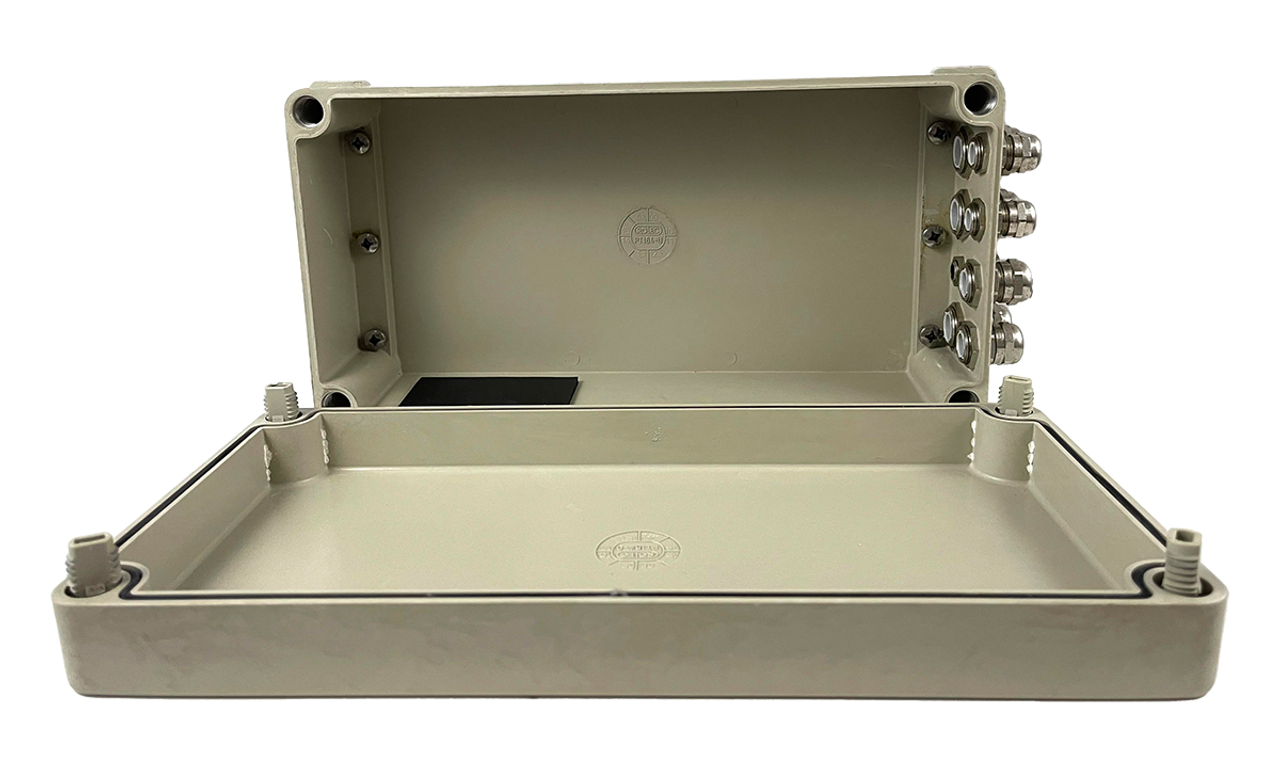 Rolec PT164-0 Enclosure 12.76 x 6.46 x 3.94 Glass-Fibre Reinforced Polyester