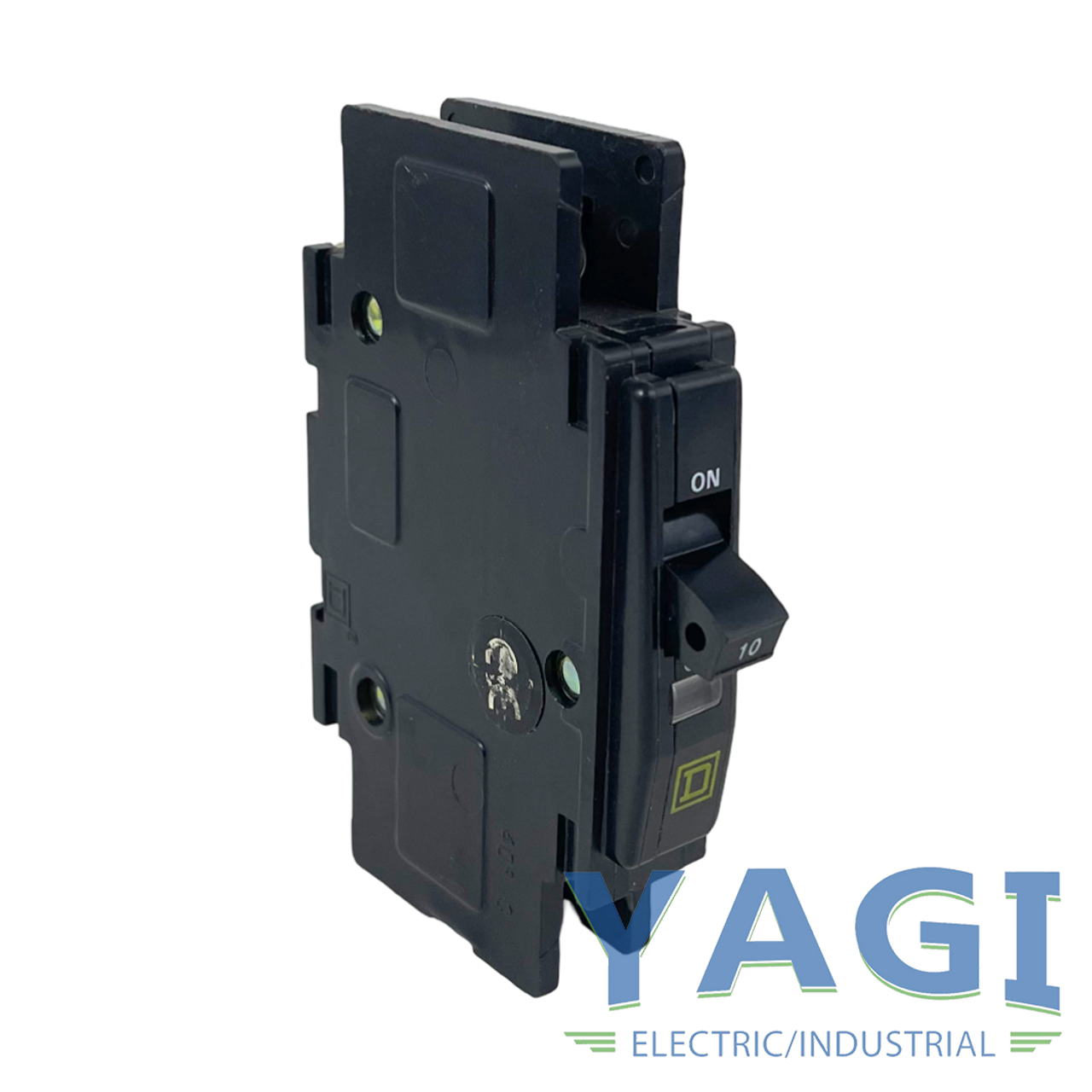 Square D QOU110 Circuit Breaker 10A 120/240V 1P 10kA Unit Mount