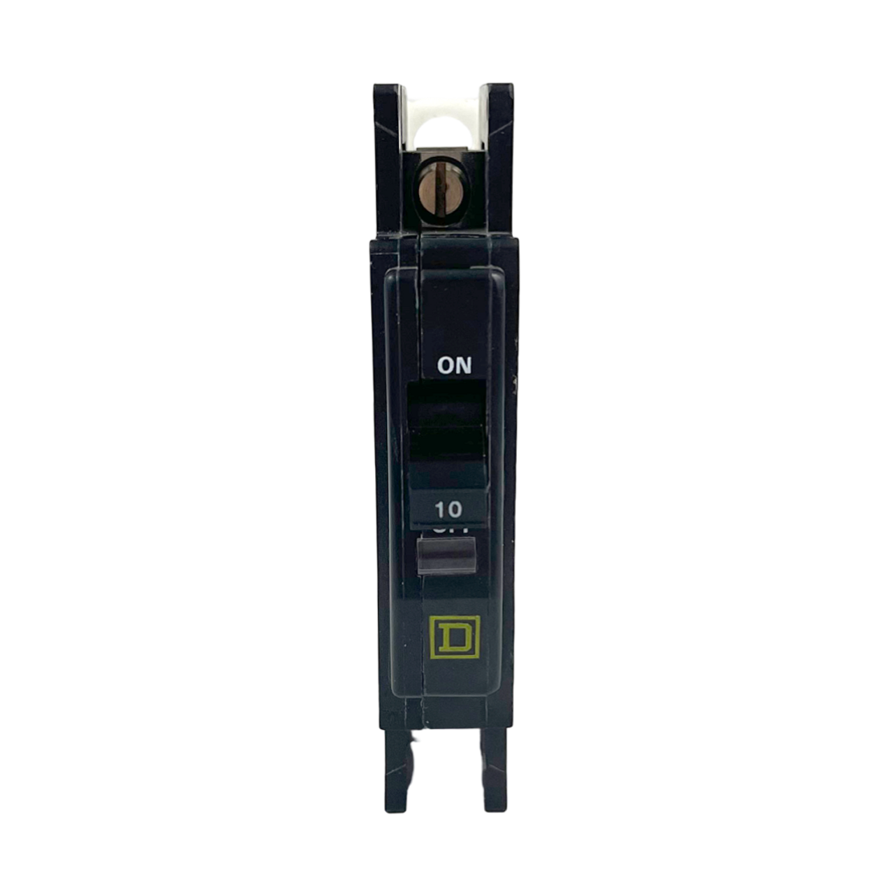 Square D QOU110 Circuit Breaker 10A 120/240V 1P 10kA Unit Mount