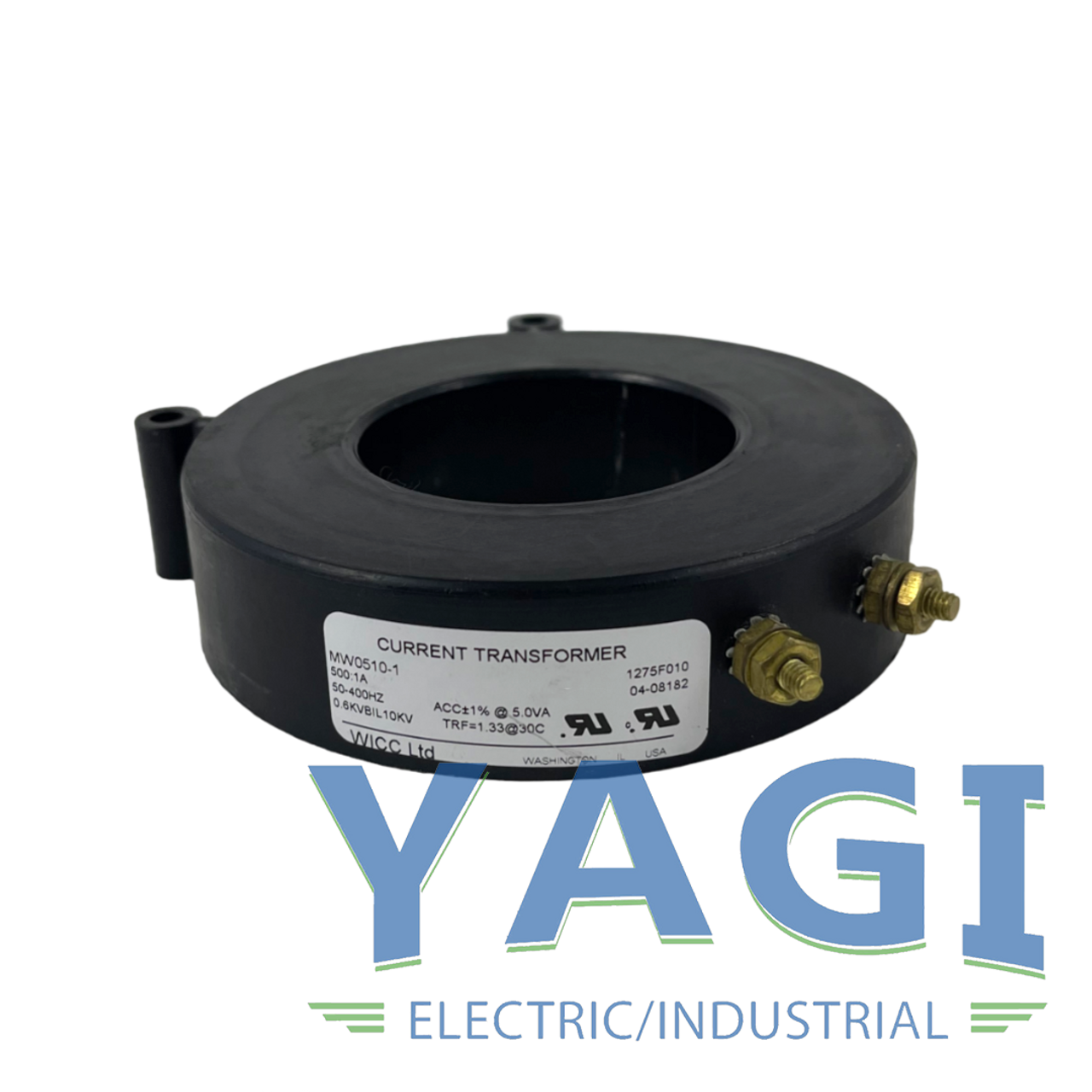 WICC MW0510-1 Current Transformer 500:1A 50-400Hz 0.6KVBIL 10KV
