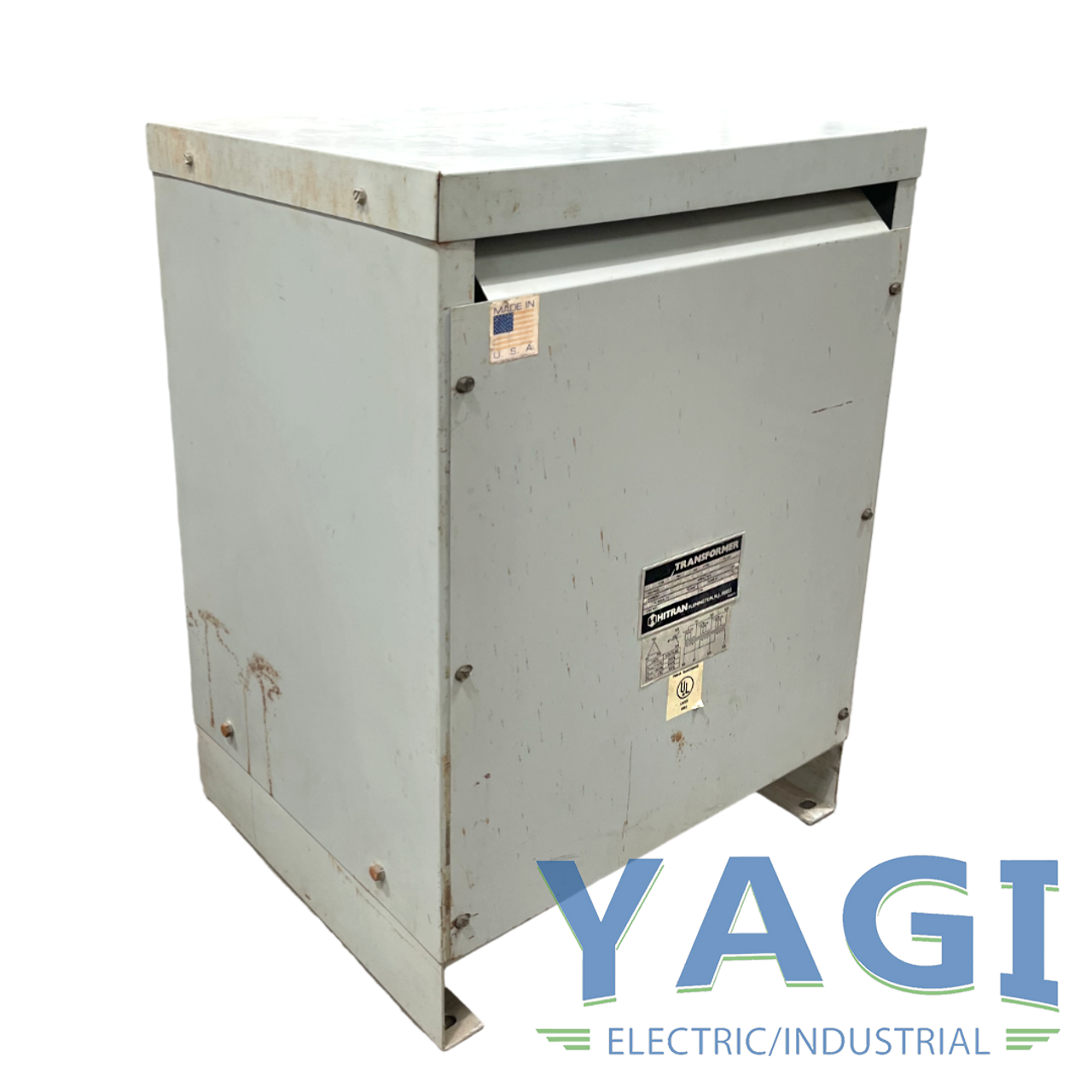 Hitran D3001244H6 Isolation Transformer 12kVA 460 Delta - 460Y/266V 3PH Class AA