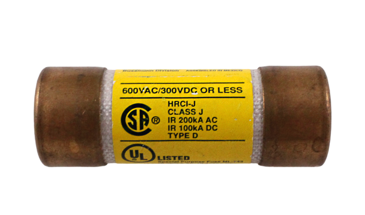 Bussmann LPJ-30SP Low-Peak Fuse 30A 600V 200kA Class J Time Delay Dual Element