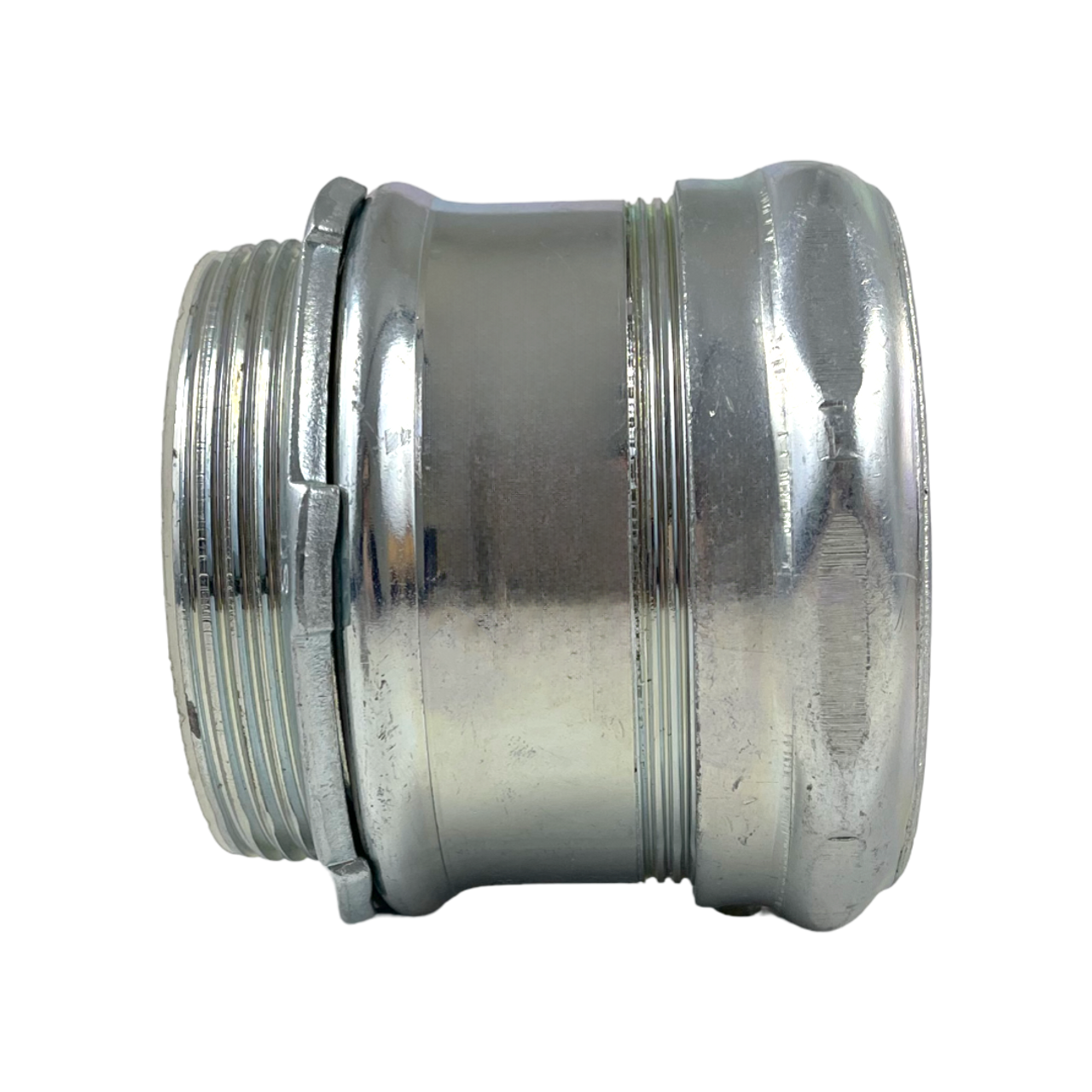YAGI 257-I Compression Connector 3 Inch Steel Straight Insulated