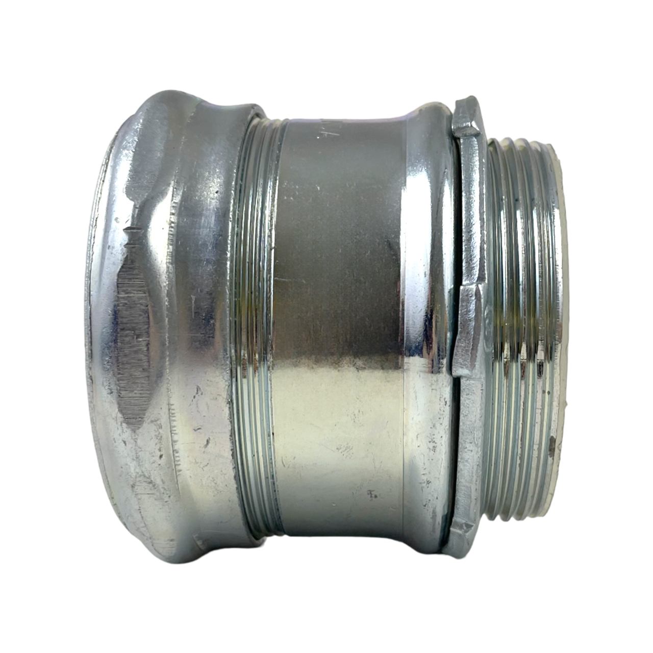 YAGI 257-I Compression Connector 3 Inch Steel Straight Insulated