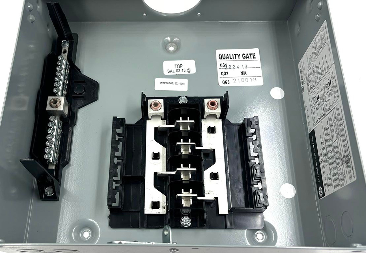 GE TLM612RCU 125A PowerMark Gold Main Lug Load Center 120/240V 1PH 3W NEMA 3R Surface Mount Copper Bus Convertible
