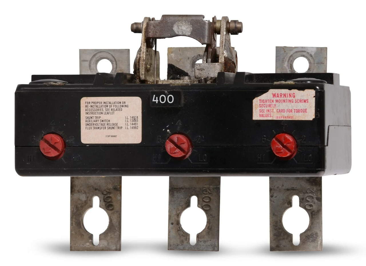 Westinghouse HLB3400T Trip Unit 400A 600V 3P LB Frame Type LI Thermal Magnetic