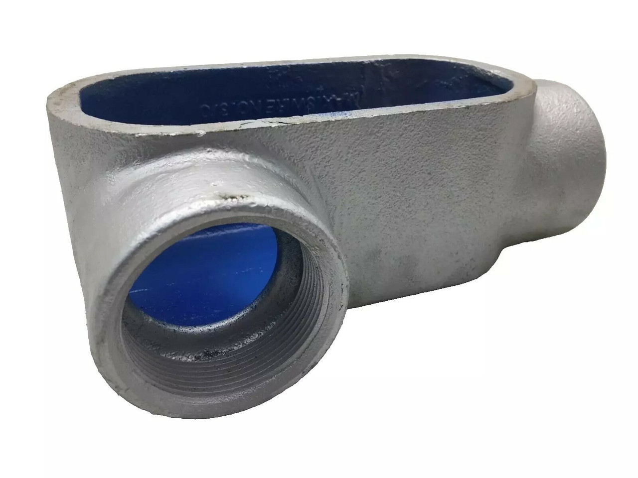 Thomas and Betts LR67 Conduit Body 2 In Form 7 Iron with Zinc Plating W/BlueKote