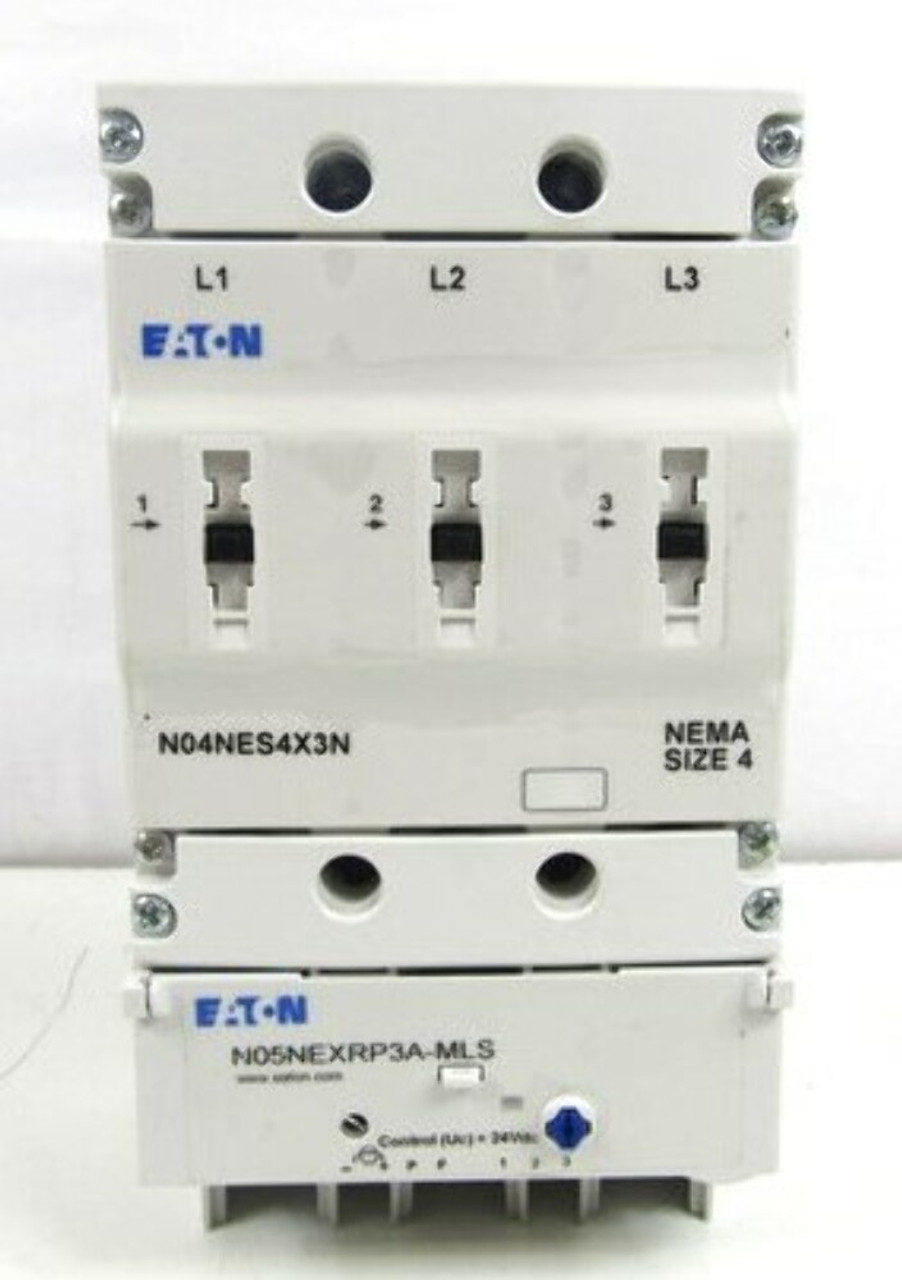 Eaton N101ES4P3A-MLS Combination Starter 42-135A 24VDC 3P 50/60Hz 100HP NEMA 4