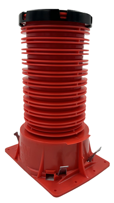3M 2MCID Fire Barrier Cast-In Devices for Metal Pipes 2 Inch Red