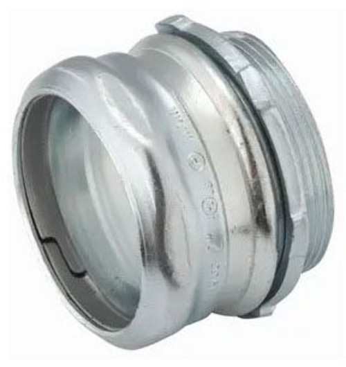 YAGI TC116A Straight Compression Connector 2 Inch Steel