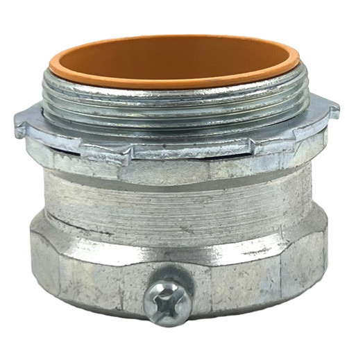 Bridgeport 235-USI Set Screw Connector Steel 2-Inch Insulated Concrete Tight Box of 5