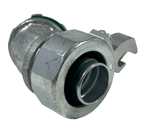 AFC Fittings L4-75AL Liquidtight Connector 3/4 Inch Grounding Non-Insulated