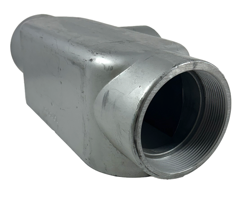 Red Dot T4 Conduit Body 4 Inch T-Style Die Cast Aluminum