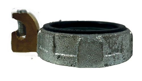 Appleton GIB150L4BC Grounding Bushing 1 1/2-Inch Insulated Threaded Malleable Iron