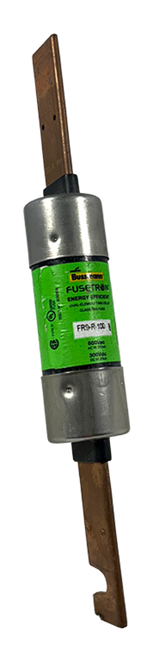 Bussmann FRS-R-100 Fuse 100A 600V 200kA Class RK5 Energy Efficient Dual Element
