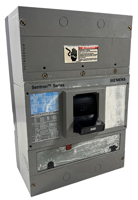 Siemens LD62F600 Breaker 600A 600V 2P Type LD6-A