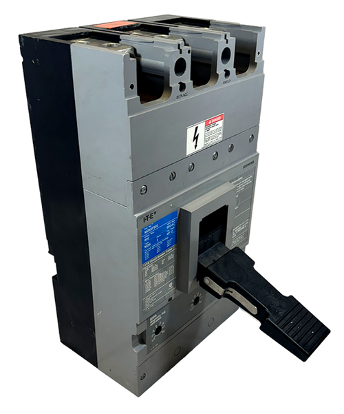 Siemens MD63F800 Breaker 800A Frame 600V 3P 25kA W/ 800A MD63T800 Trip Unit