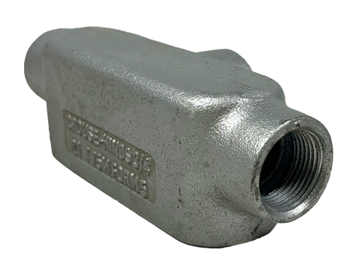 Crouse-Hinds T75M Conduit Body 3/4 Inch T Shape Malleable Iron Form 5