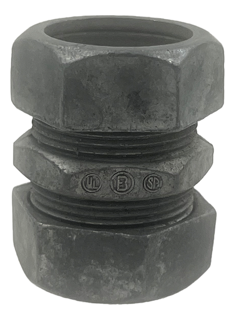 Bridgeport 261-DC Zinc Compression Coupling 3/4-Inch 