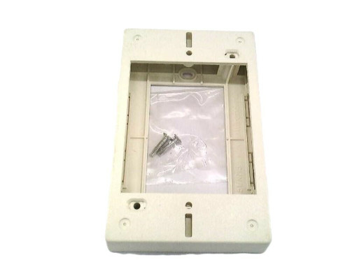 Wiremold 2351 Extension Box Shallow 1 Gang Ivory