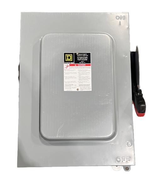Square D H663AWK Fusible Disconnect | 100A | 600V AC/DC | 6-Pole | NEMA 3R/12 | Heavy Duty Square D H663AWK Fusible Disconnect | 100A | 600V AC/DC | 6-Pole | NEMA 3R/12 | Heavy Duty