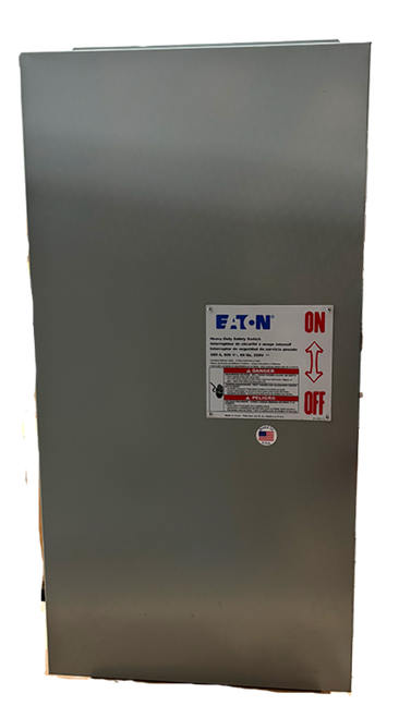 Eaton DH364UDK Disconnect 200A 240V 3P 3W NEMA 12 Non-Fusible Single-Throw Heavy Duty