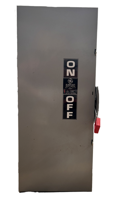 GE TH3364 Fusible Disconnect | 200A | 600V | 3-Pole | 3-Wire | NEMA 1 | Class K/H