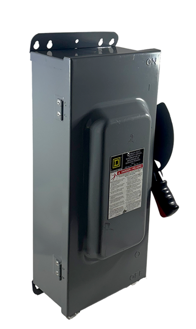 Square D H323A Fusible Disconnect 100A 240V 3P NEMA 12K 30HP Heavy Duty