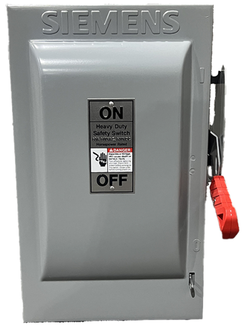 Siemens HNF262 Non-Fusible Disconnect | 60A | 600V | 2-Pole | NEMA 1 | Heavy Duty