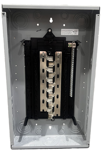 Siemens S2424C1125 Main Breaker or Main Lug Loadcenter – 125A, 120/240V, 1PH, 3W, 24 Spaces, Aluminum Bus, NEMA 1, ES Series