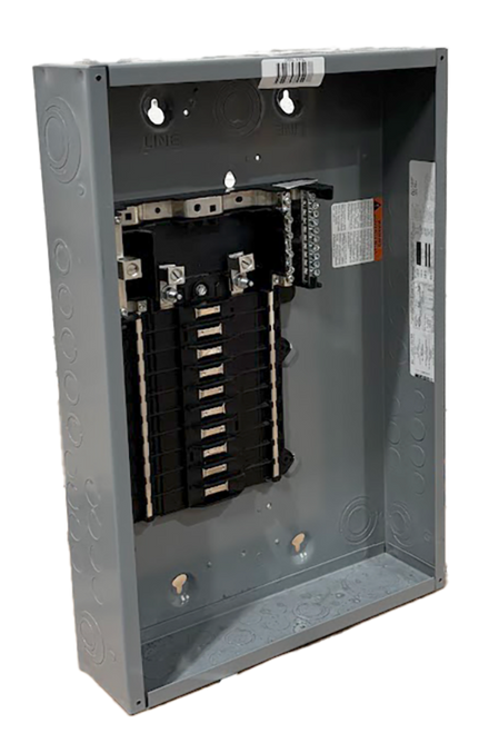 Square D QO120L125PWG Main Lug Load Center 125A 1PH NEMA1 20 Sp Wide Gutter