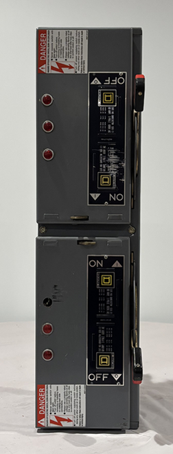 Square D QMB362TW Fusible Disconnnect 60/60A 600V 3P 3PH 2 Modules Twin Unit