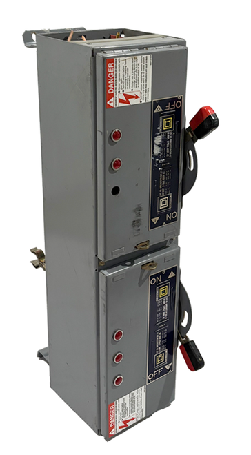 Square D QMB362T21W Fusible Disconnnect 60A-30A 600V 3P 3PH NEMA KS1 Fuse Type R 2 Modules