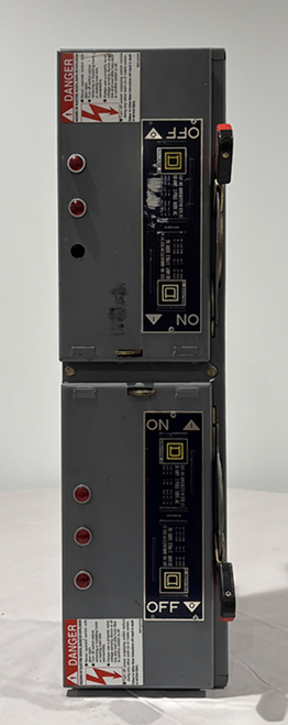 Square D QMB362T21W Fusible Disconnnect 60A-30A 600V 3P 3PH NEMA KS1 Fuse Type R 2 Modules