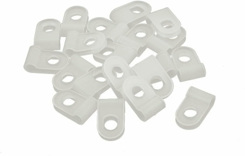 Ideal 15-590 Cable Tie Clamps Neutral Mounting Hole for #10 Screw Pack of 100
