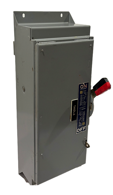 Square D QMB-264 Fusible Disconnect 200A 600V 2P 1PH Series D2