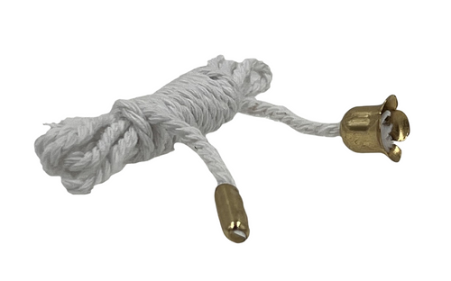Lampholder Pull Cord with End Bell & Connector 