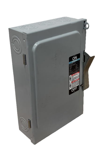 Siemens JN422 Fusible Disconnect Vacu-Break 60A 240V NEMA 1 3P 3Ph