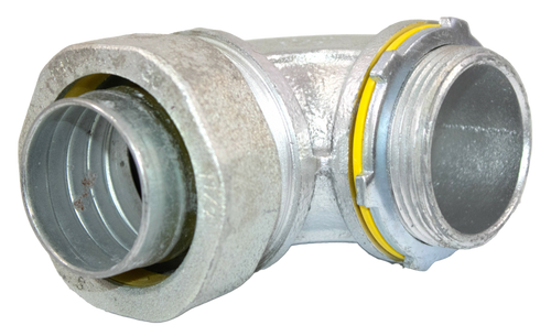 Eaton/CH LT15090 Liquidtight Connector 1 1/2 In 90 Deg Non-Insul Malleable Iron